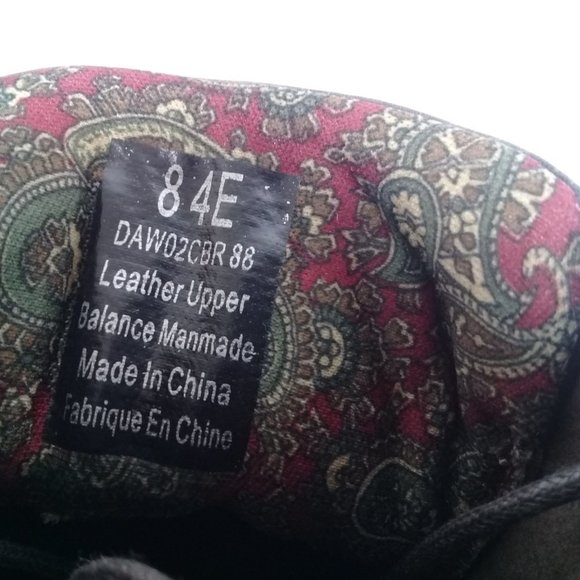 Dunham Men's NEW Gavin-Dun Brown Wingtip Round Toe Leather Chukka Boot Size 8 4E - Picture 11 of 12